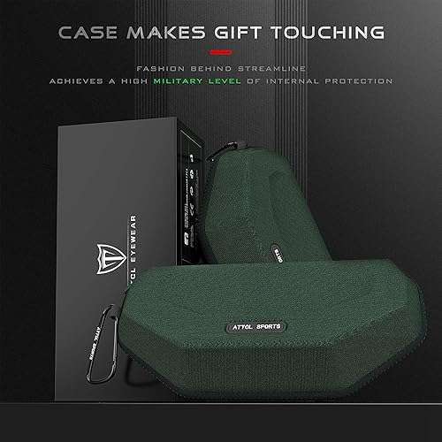 Miniatura 7 de ATTCL Gafas de sol polarizadas para hombres y mujeres, gafas de protección UV para conducir y actividades al aire libre