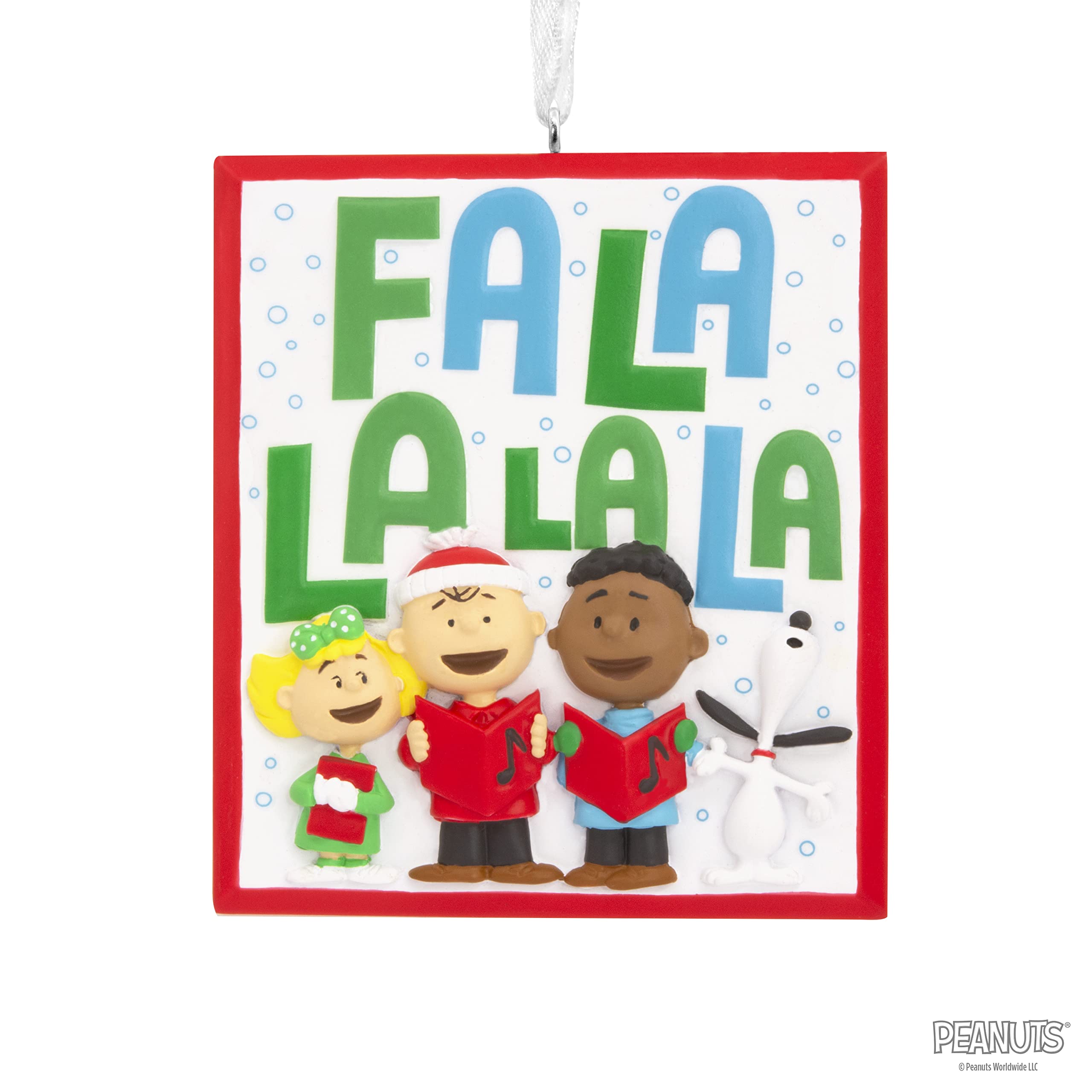 Amazon.com: Hallmark The Peanuts Gang Carolers Christmas Ornament