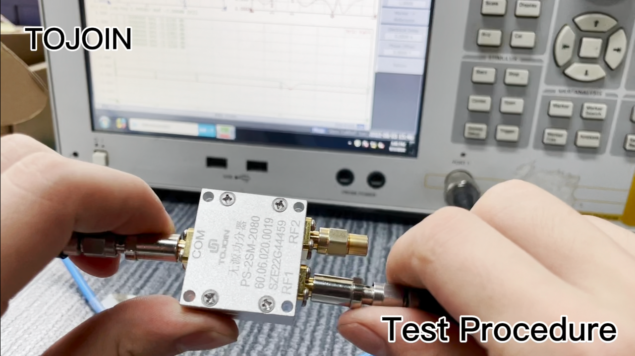 TOJOIN Répartiteur D'Alimentation Passif 2 Voies - Connecteurs N - 0,7-2,7 GHz - Accessoire RF Antenne