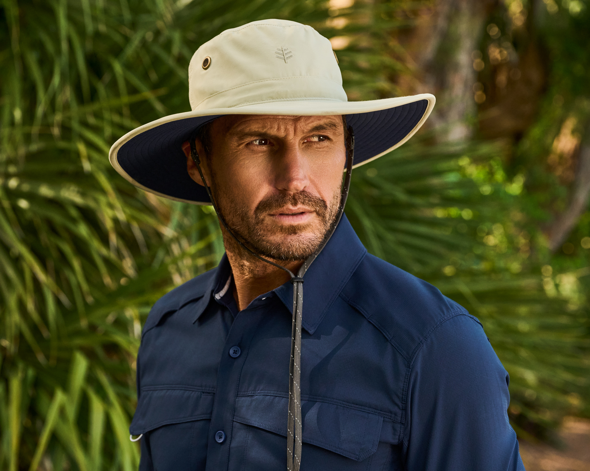 Amazon.com: Wide Brim Hiking Hat - UPF 50+ Sun Protection - Leo in