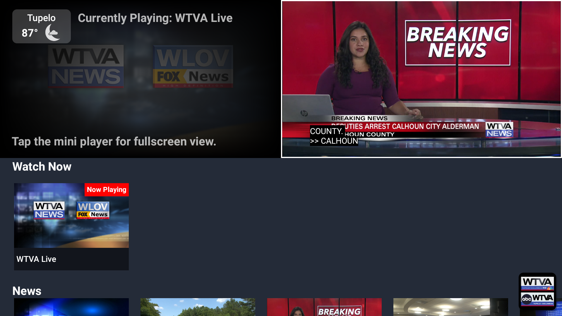 WTVA 9 News App on Amazon Appstore WTVA 9 News App on Amazon Appstore
