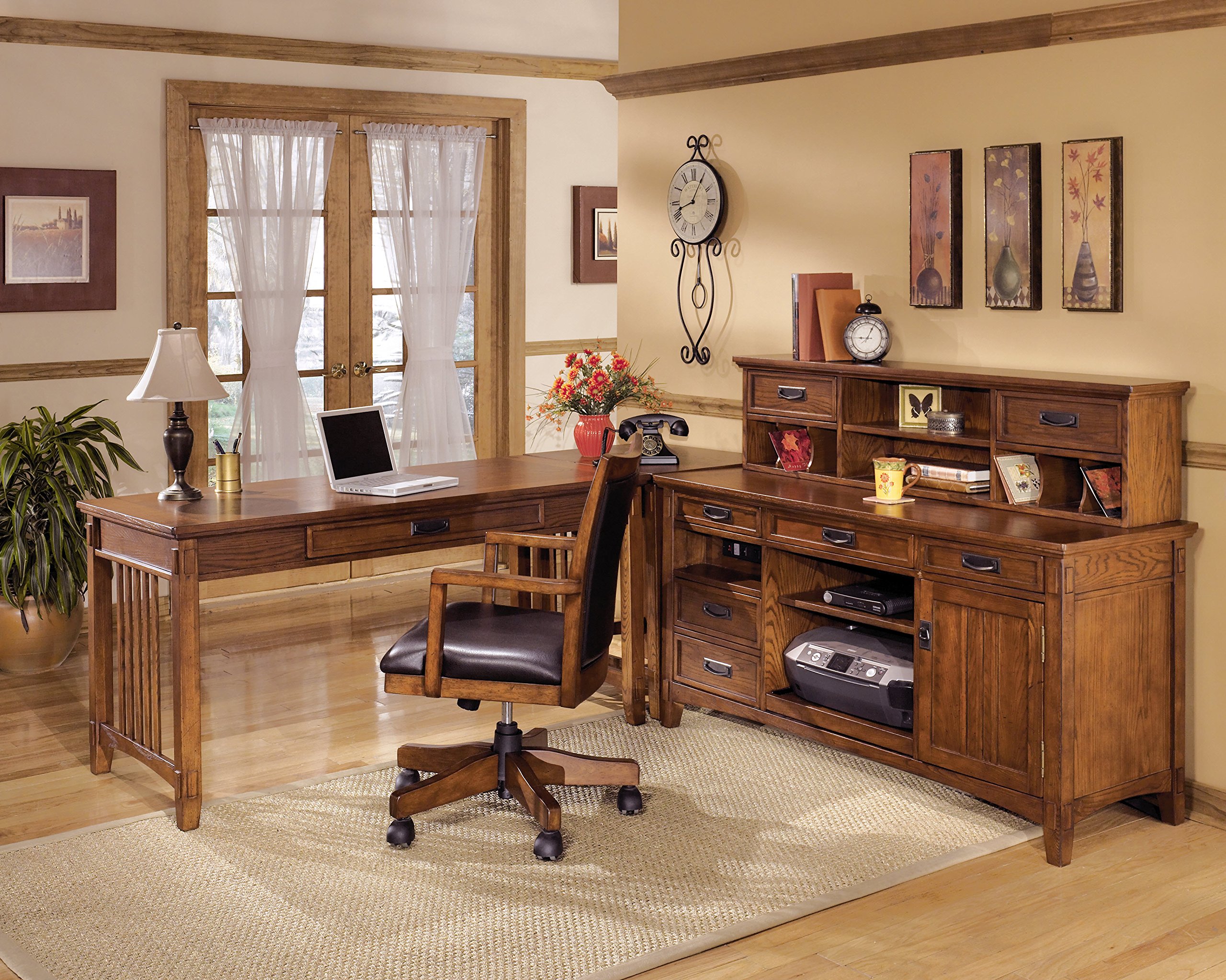 Ashley Furniture Signature Design Cross Island Large Office Desk