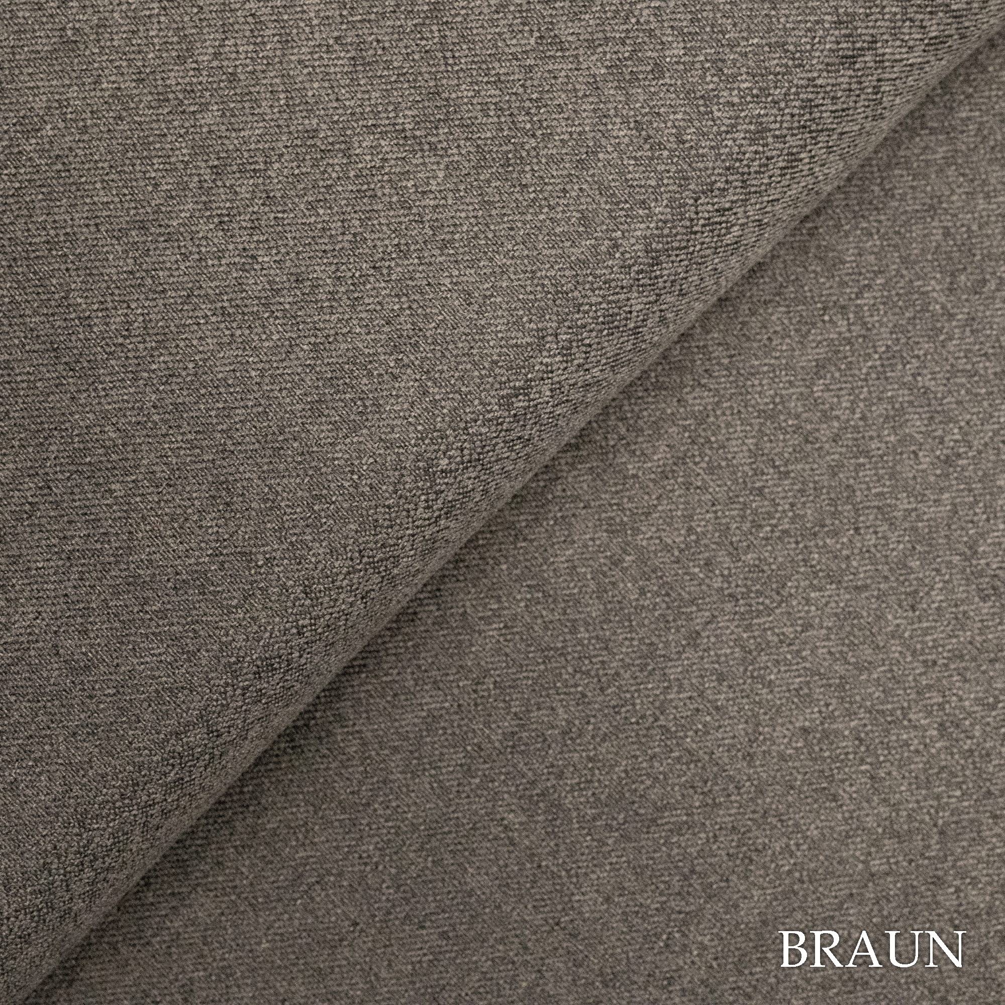 Furnistar Boxspringbett LOFT 2-140x200cm Braun. Doppelbett mit Bonellmatratze, Bettkasten, Topper, Kopfteil.