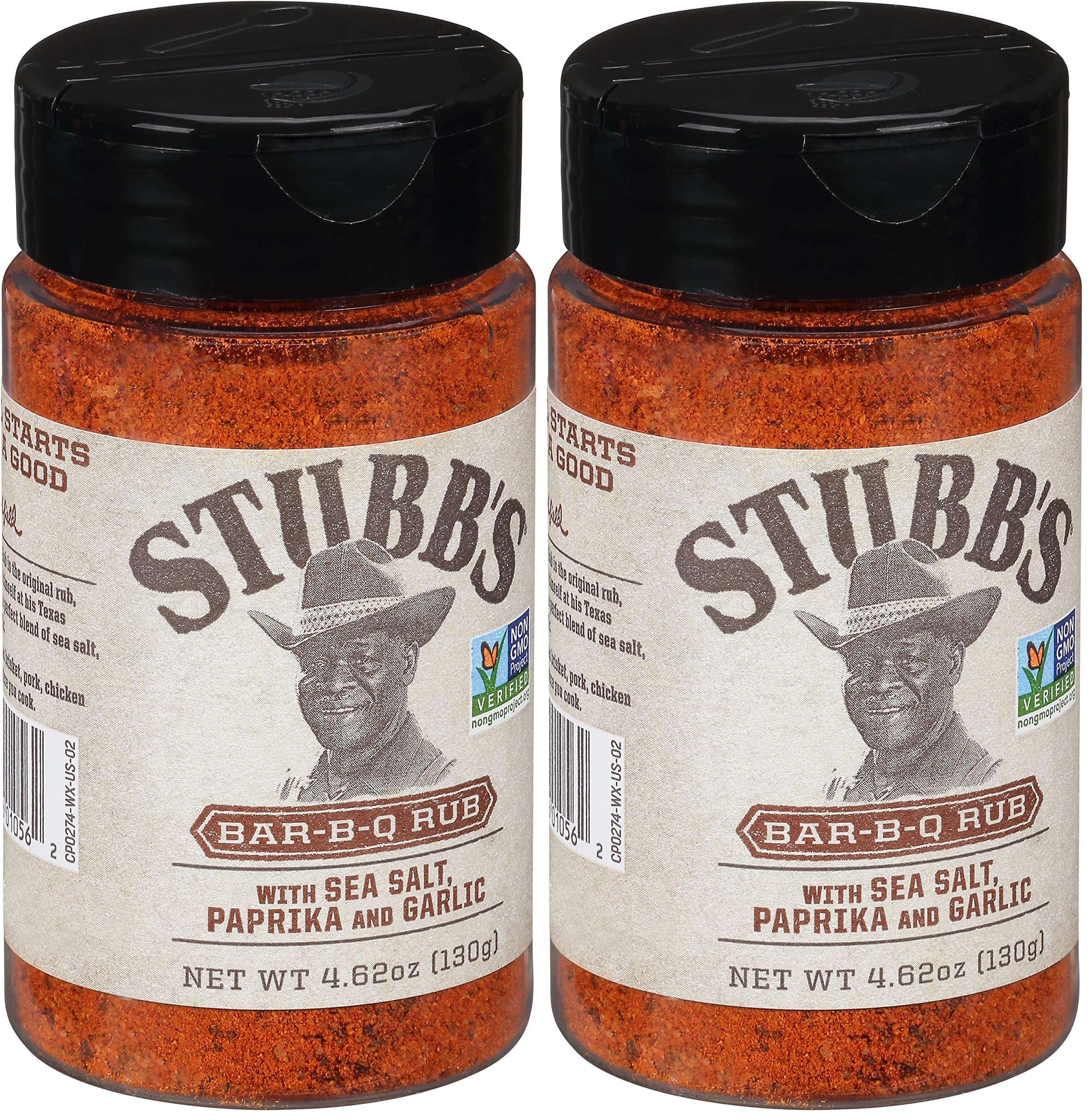 BBQ Rub, 4.62 Oz (Pack of 2)