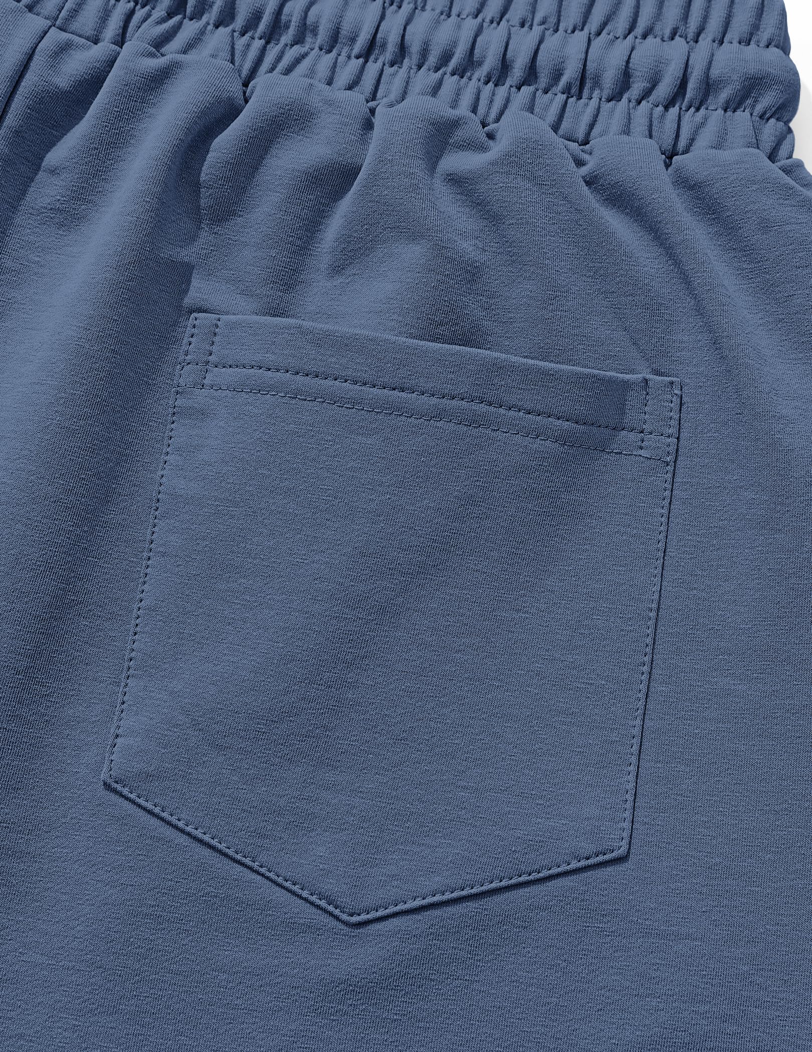 TARAINYA Pantalones Cortos Deportivos Deporte Algodón Hombre Verano con Cremallera Cordón Bolsillo Tarjetero