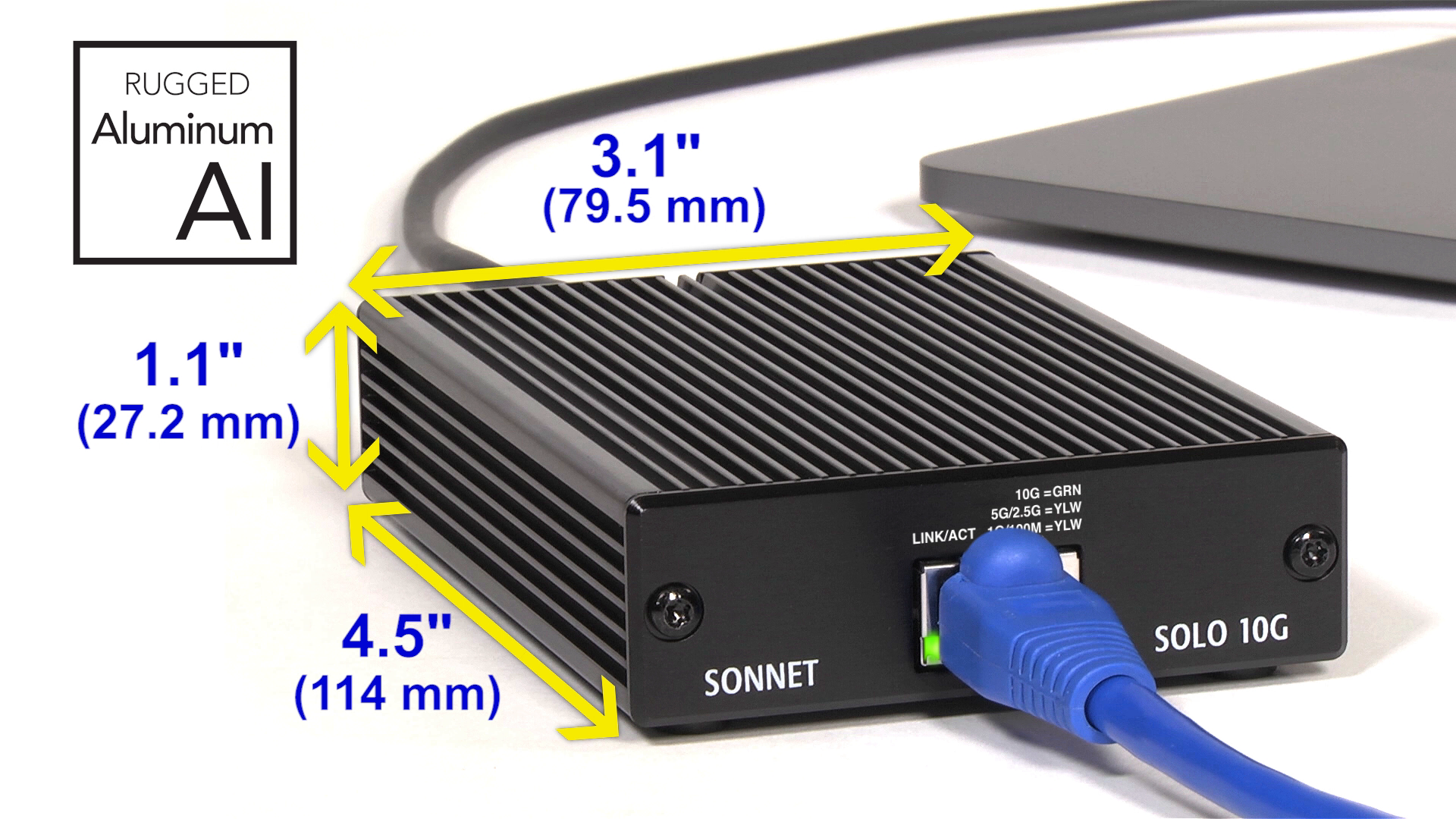 Amazon.com: Sonnet Technologies Solo 10G Thunderbolt 3 to 10GBASE