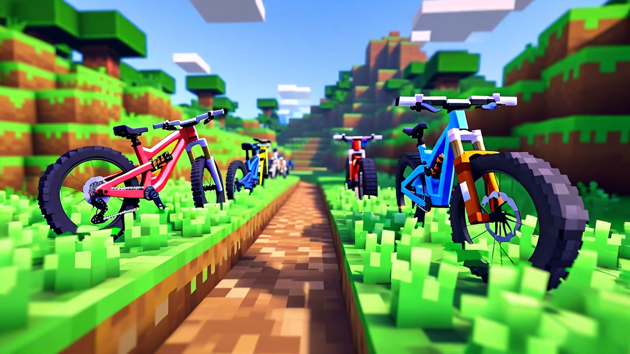 Bicycle Mod for Minecraft - Ride 6 Colors & Explore Your World ...