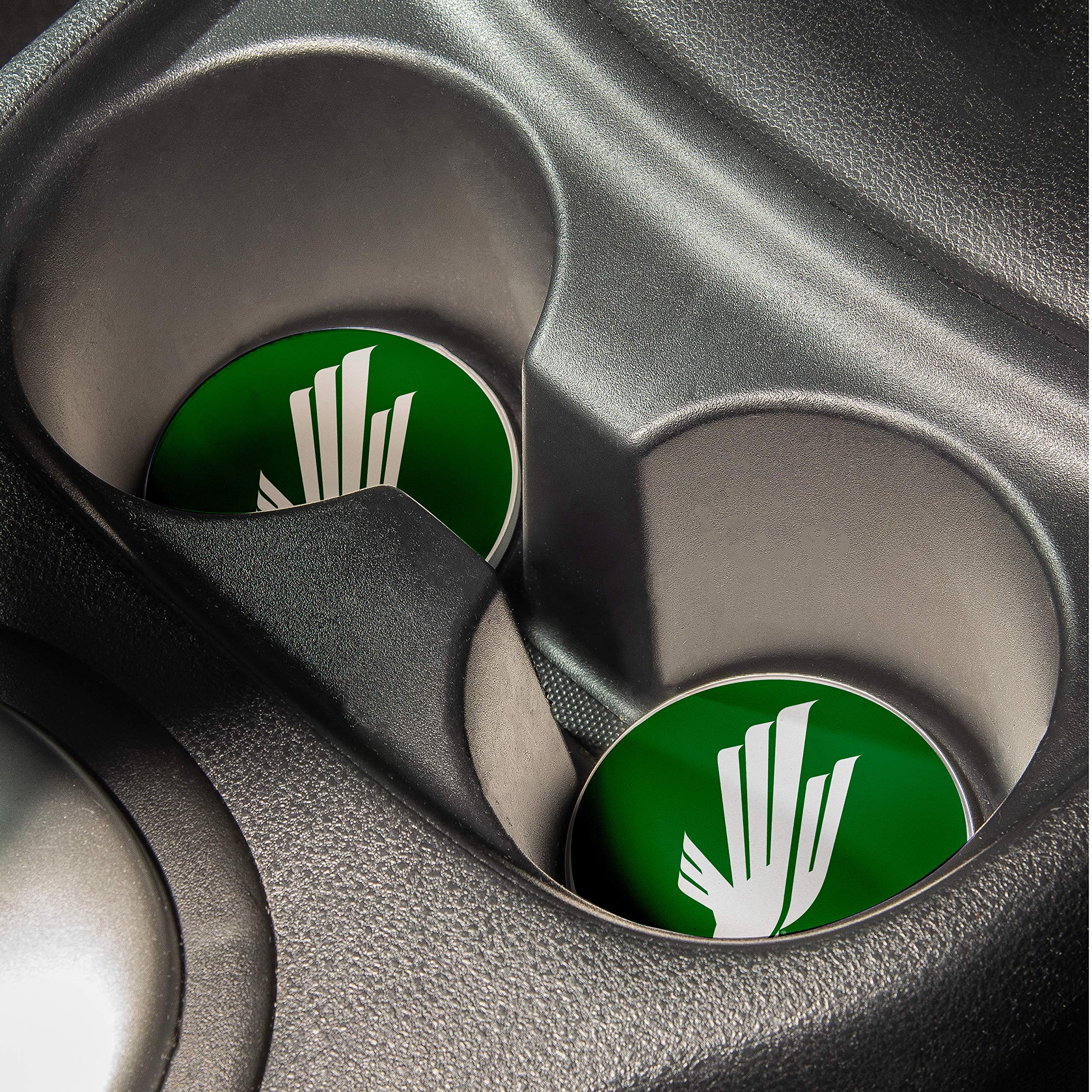 Car Cup Holder Coasters, 2PCS Silicone Non-Slip Auto Cup Holder Insert Coaster For Manchester United Football Club Fans, Unisex Car Cup Mat For Manchester United Football