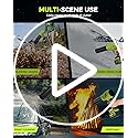 Leaf Blower Cordless with Battery and Charger, 800,000 RPM, Extended Nozzle, Lightweight Handheld Design,Blower for Patio Cleaning,car Blowing Water, Blowing Leaves and Dust(Bright Green)
