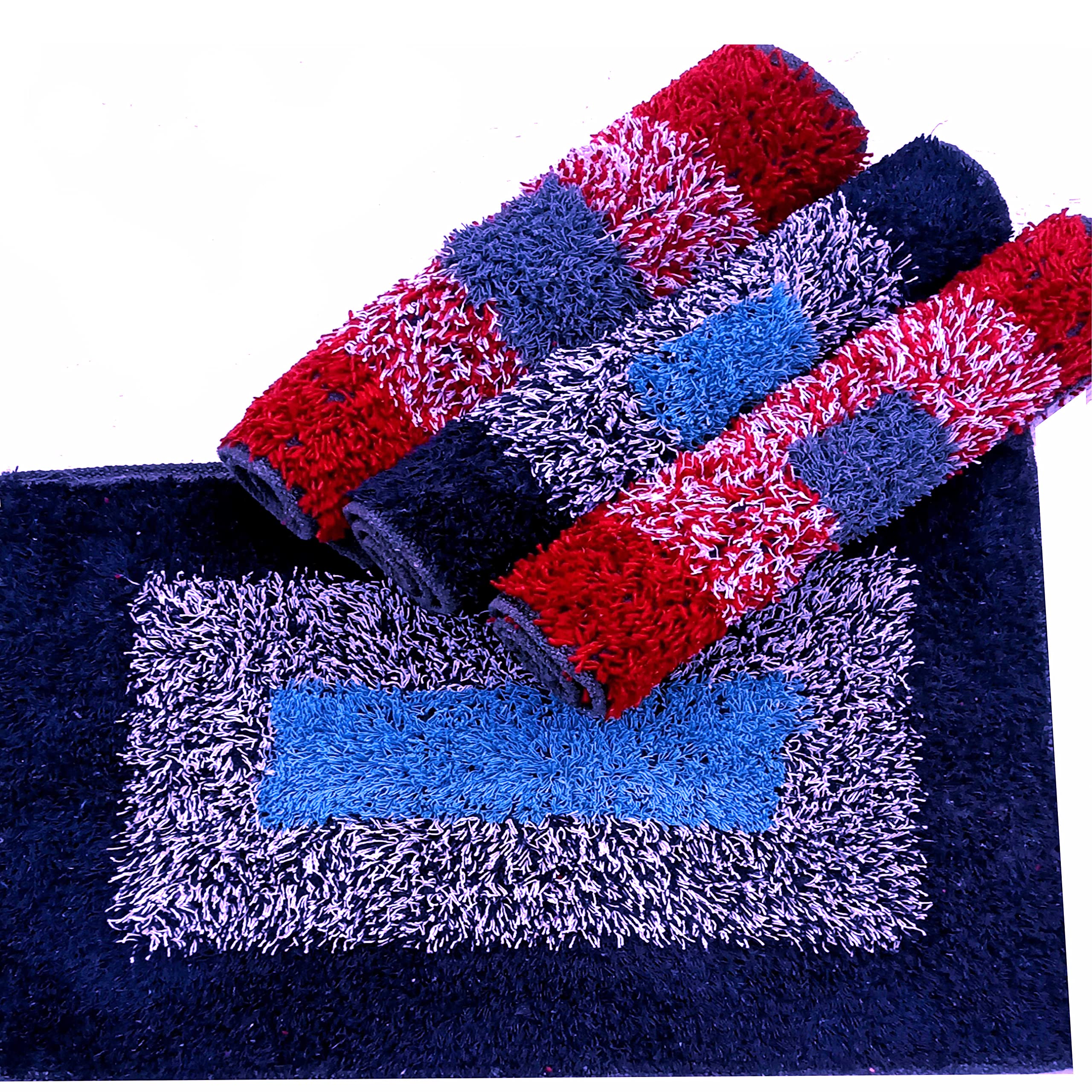 ROUSN Kitchen Cotton Floor Mat Doormat (Multi Colour, Pack of 2 Piece, 45 x 120 cm & 40 x 60 cm, Rectangular) (B09QH7BS9Z) Amazon Price History, Amazon Price Tracker