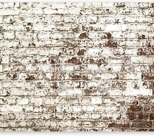 artgeist Mural de pared de ladrillos sintéticos de 154 x 110 pulgadas papel tapiz autoadhesivo autoadhesivo para despegar y pegar calcomanía grande