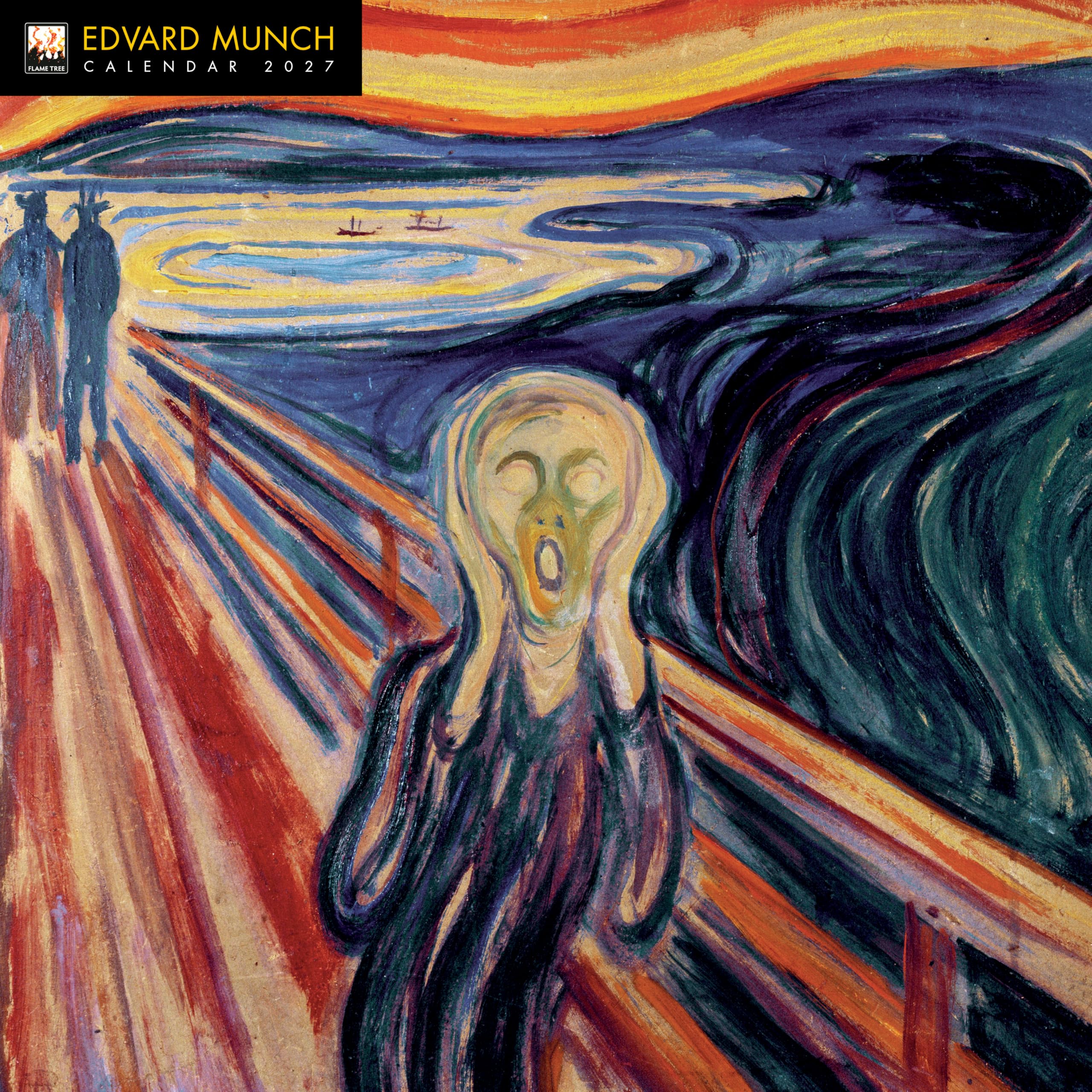 Edvard Munch Calendar 2027, Wall Calendars, Month To View, Art, Gift