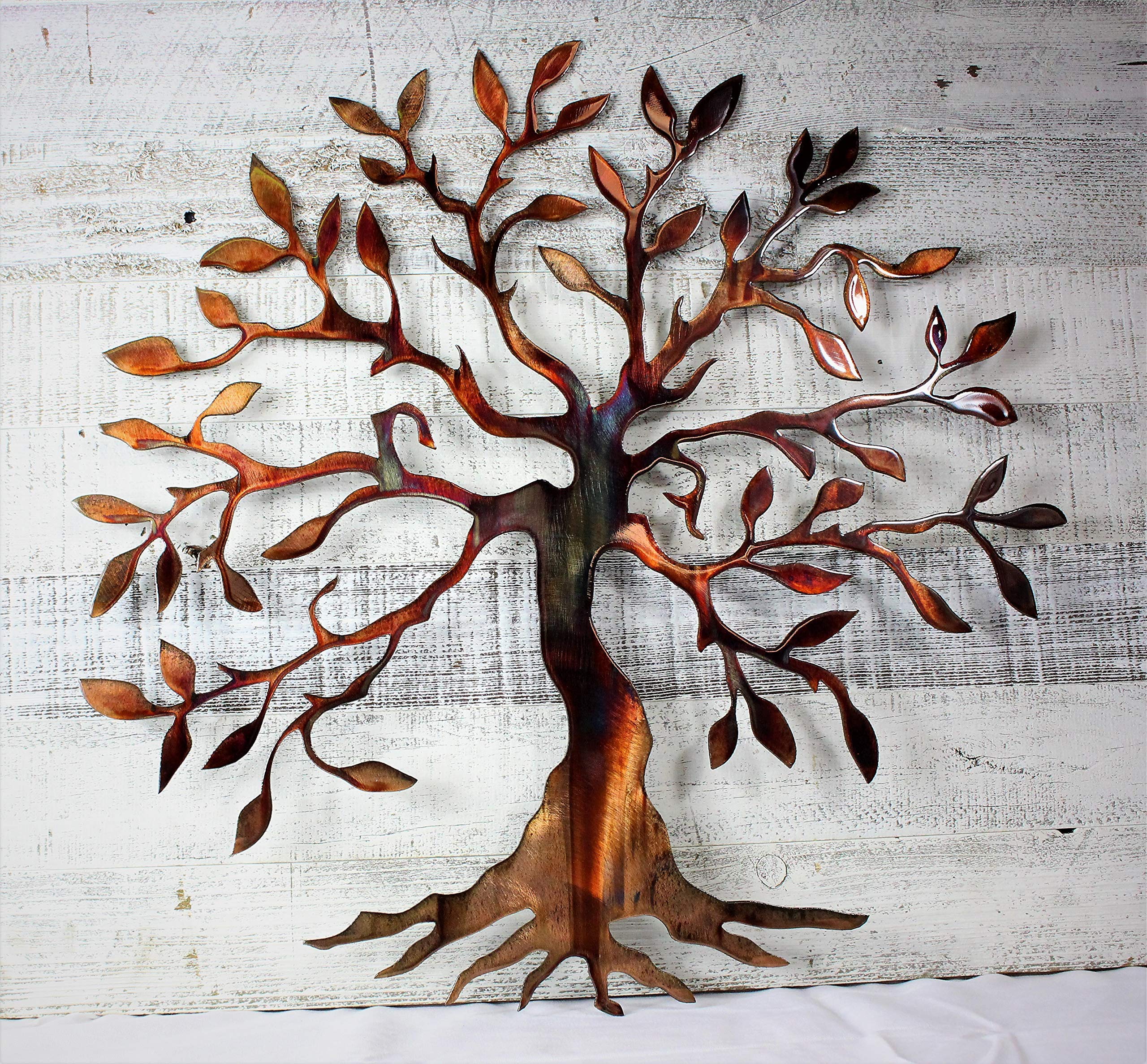 Olive Tree Metal Wall Art