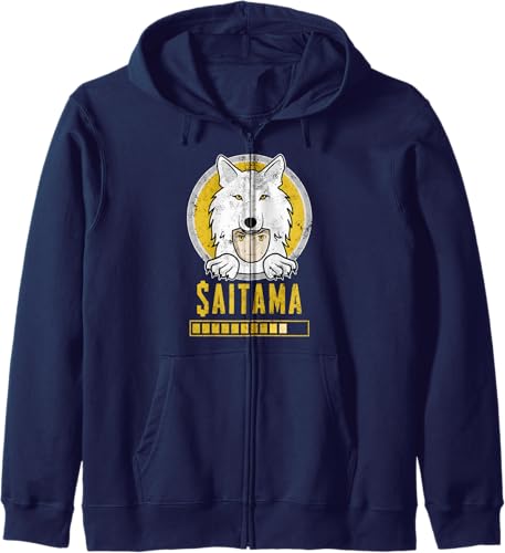 Miniatura 4 de Saitama inu millionaire - Loading Saitama Inu crypto Zip Hoodie