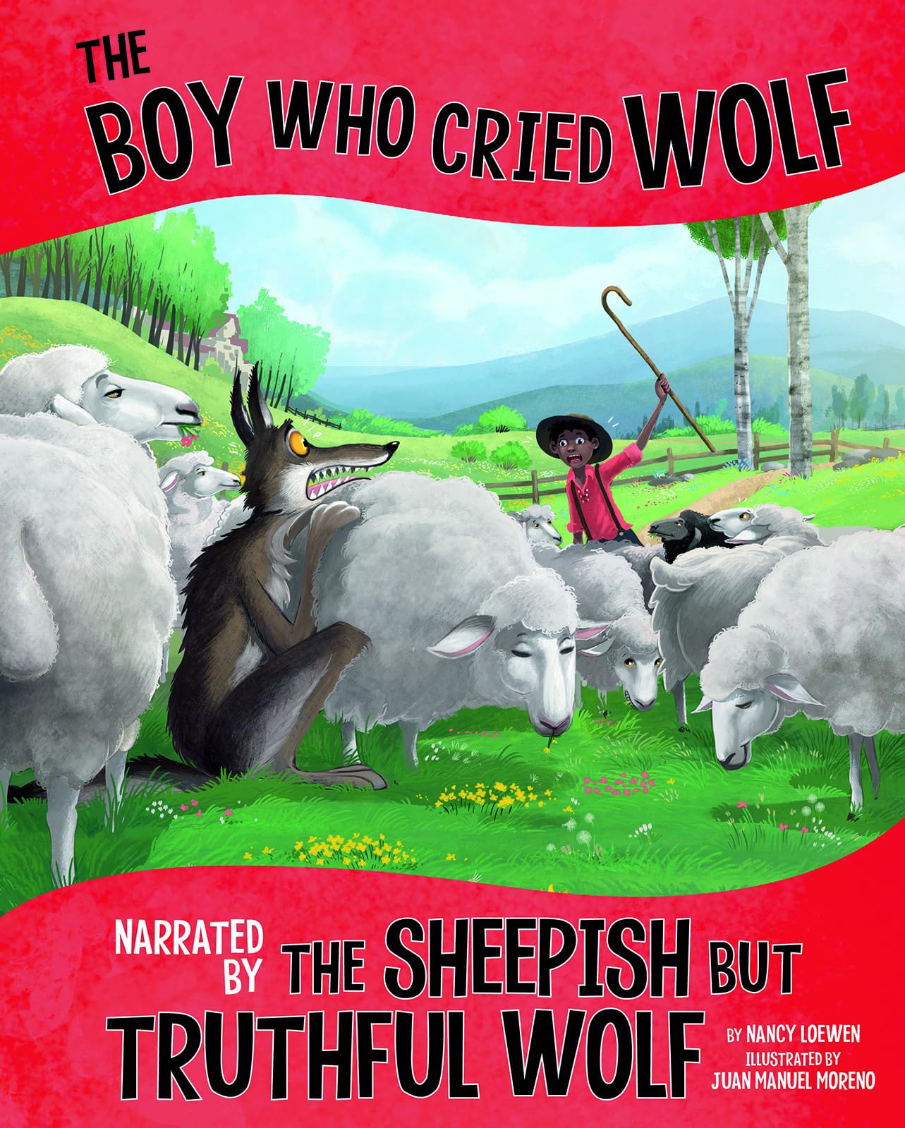 The Boy Who Cried Wolf, Narrated by the Sheepish But Truthful Wolf (The Other Side of the Fable)