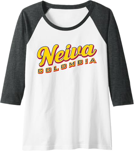 Miniatura 9 de Neiva Colombia Raglan Baseball Tee