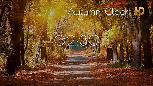 Autumn Clock HD