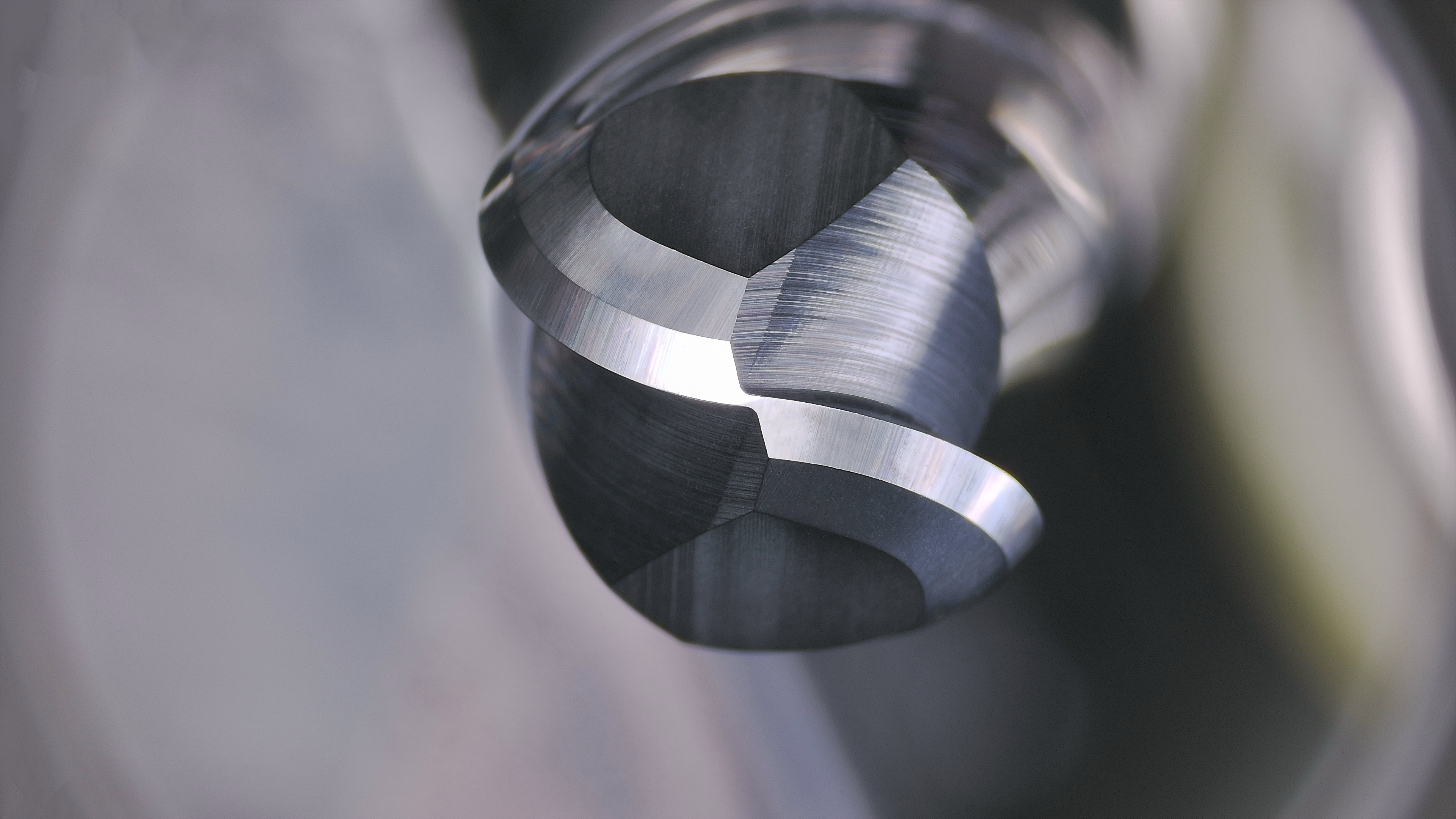 Image of Tools Tapered Reach Carbide Ball End Mill, Long Reach and Stub Flute. MAH Coating, Special Designed for deep Cavity profiling, CNC Cutting Tools, 2 Flute,3 /8 inch Shank,Inch Size (.375(1 /4) inch, 2pcs)