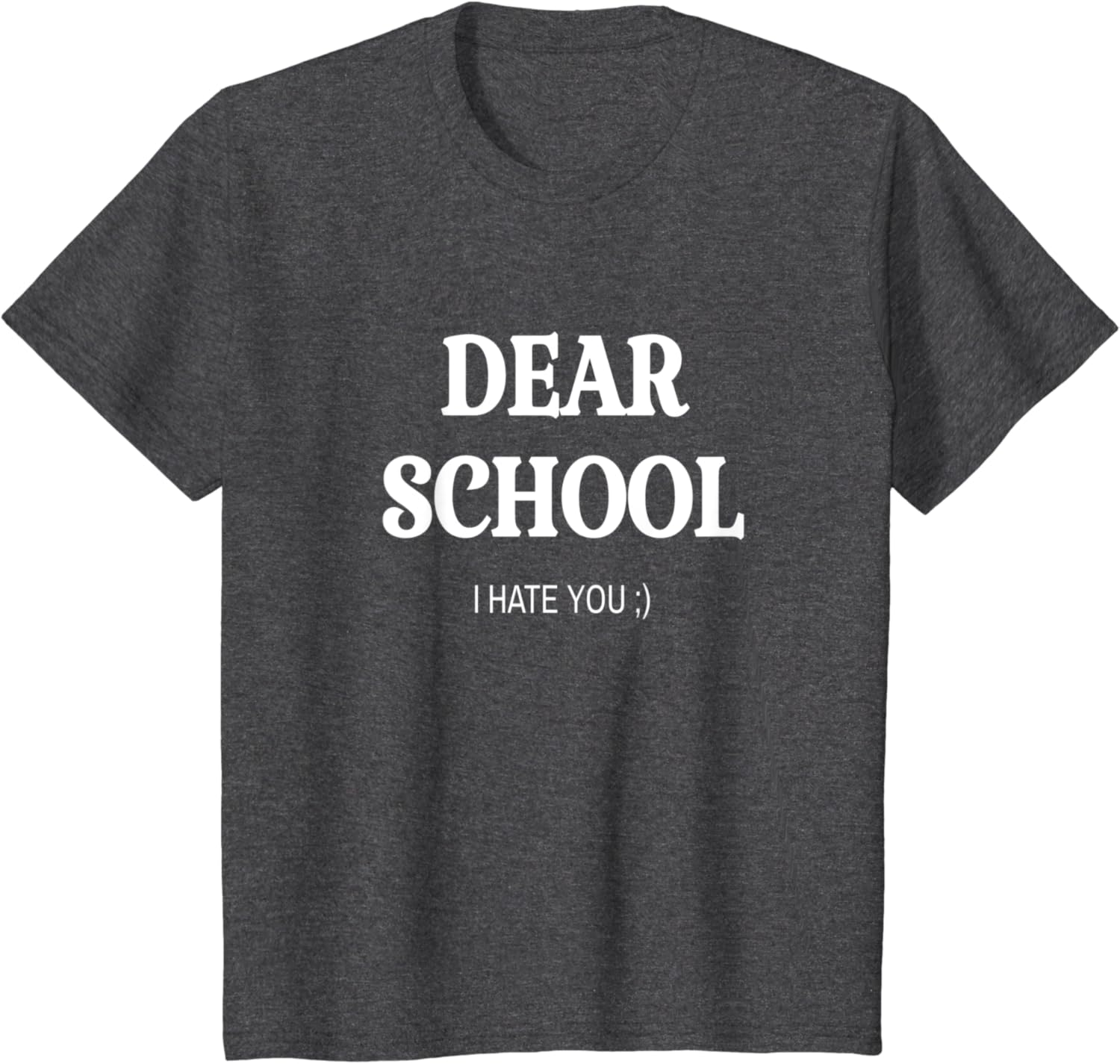 I hate school shirt Clearance