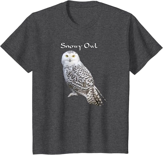 Snowy owl t shirt Clearance