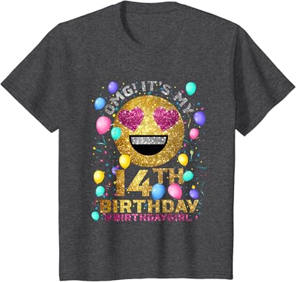 14 year old birthday shirt ideas Clearance