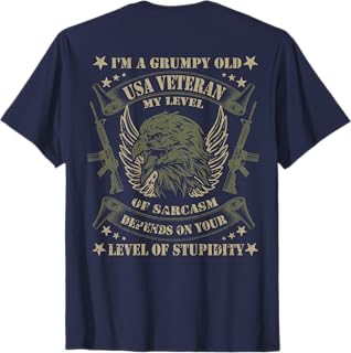 Grumpy Old Veteran T-Shirt