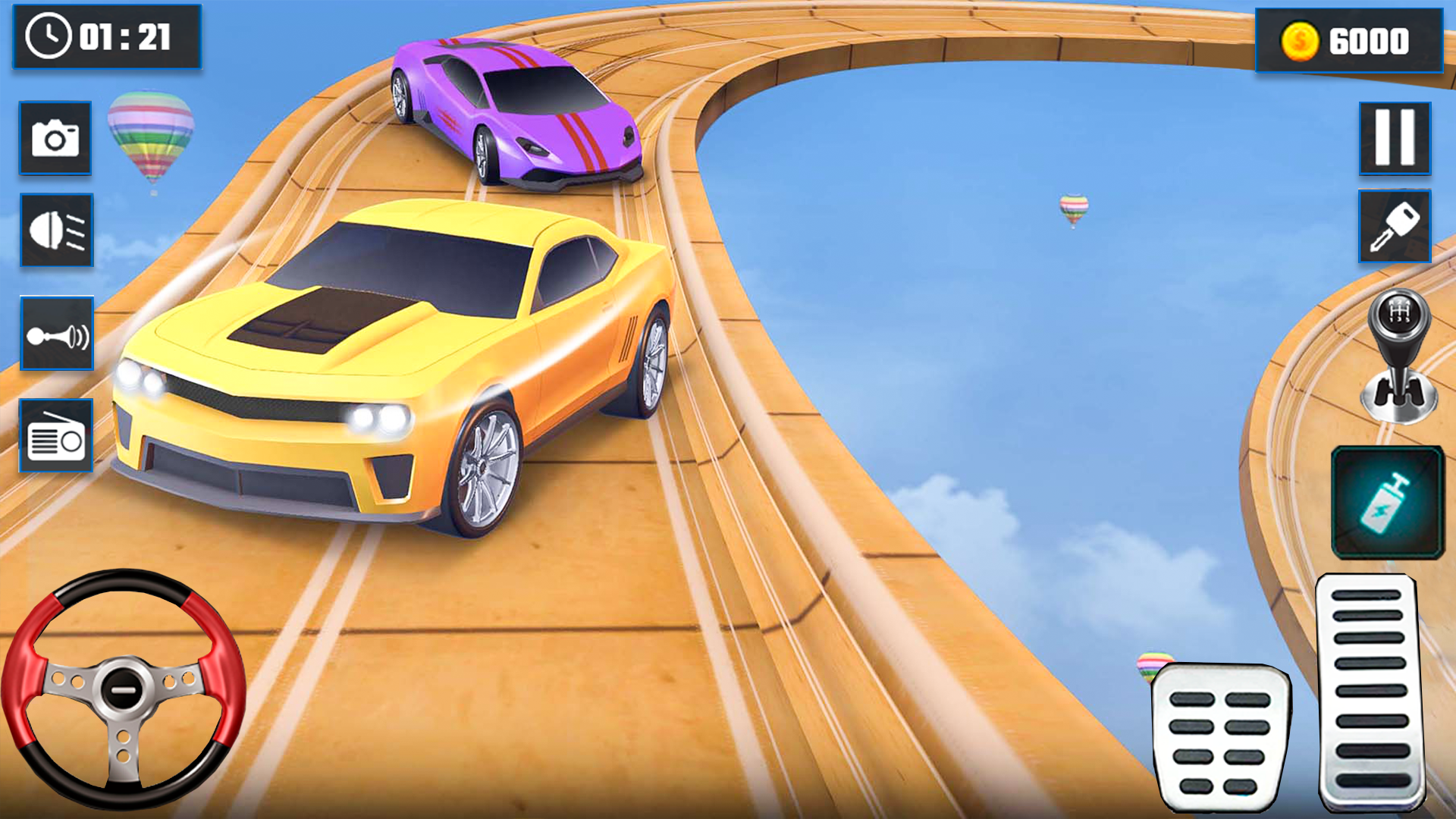 Car Games 3D: Mega Ramp Car Race 3D. Car racing simulator games offline ...
