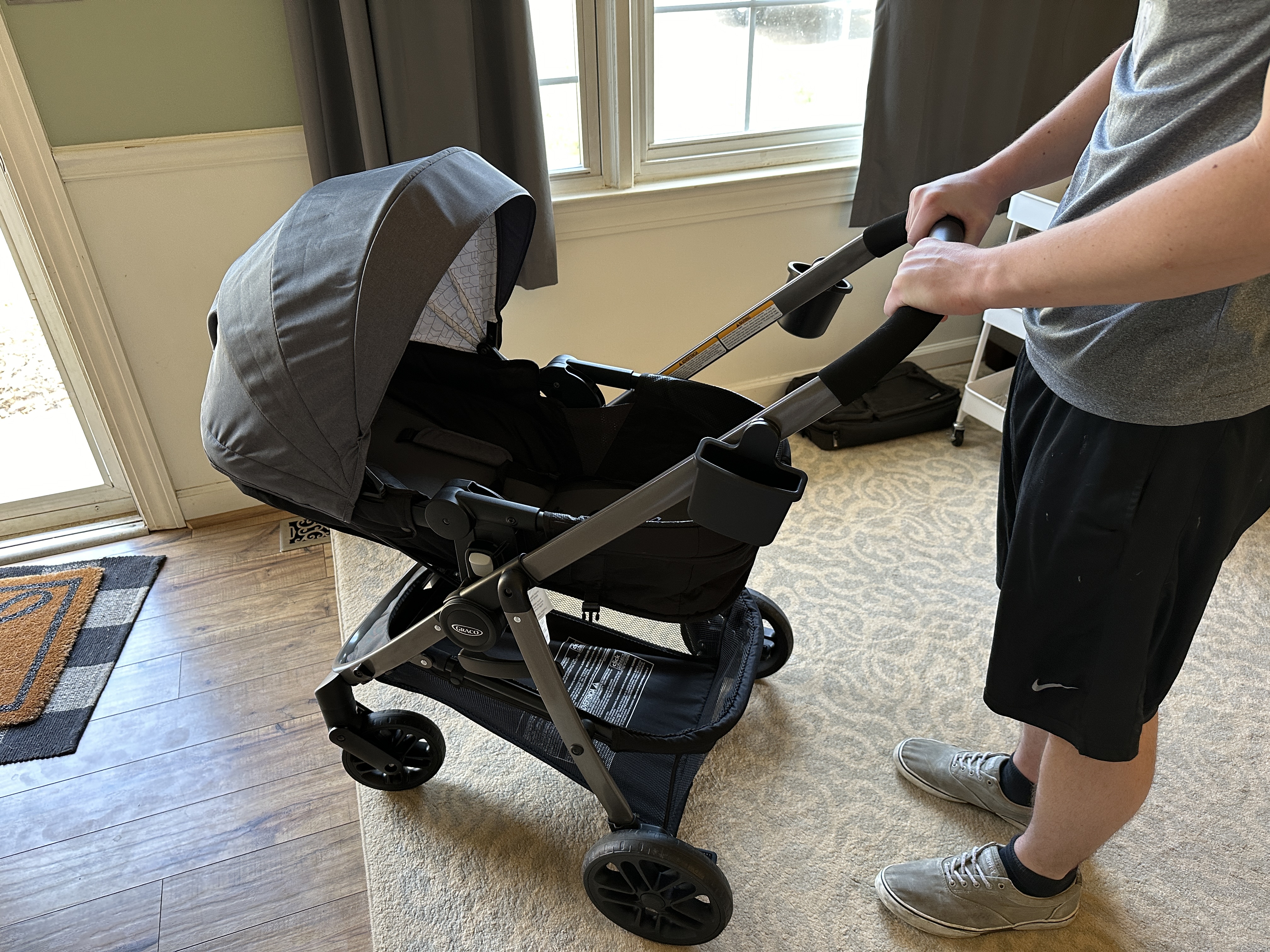 Watch Unfolding and showing how to use our convertible Graco stroller! on  Amazon Live