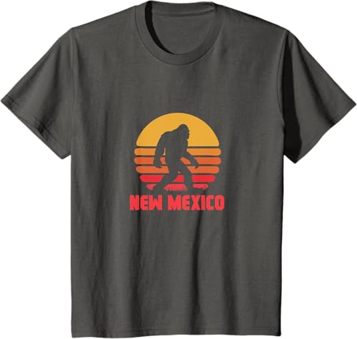 Miniatura 24 de Bigfoot New Mexico State Sasquatch Yeti Urban Legend Retro T-Shirt Black,Asphalt Grey,White,Silver Grey,Brown,Olive Green,Lemon Yellow,Dark Heather