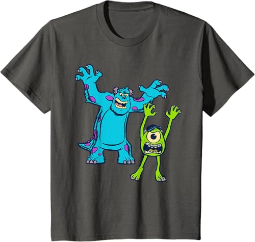 Miniatura 26 de Disney Pixar Monsters University Sulley and Mike T-Shirt Black,Navy Blue,Asphalt Grey,White,Baby Blue,Red,Kelly Green,Olive Green,Lemon