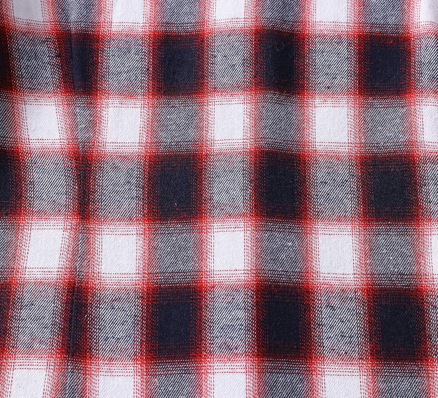 ZENTHACE Women's Thermal Fleece Lined Plaid Button Down Flannel Shirt Jacket - Image 7