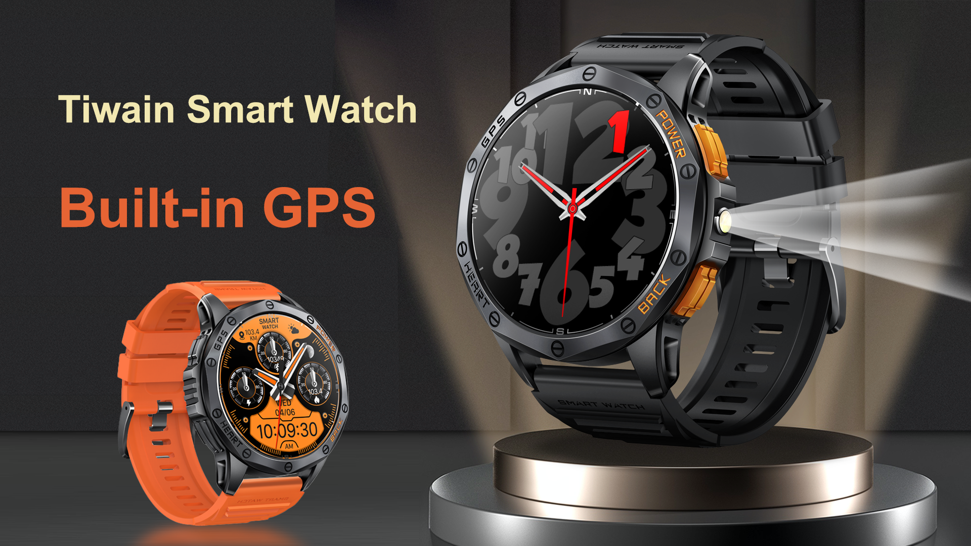 Amazon.com: Military Smart Watches Built-in GPS, 170+ Sport Modes
