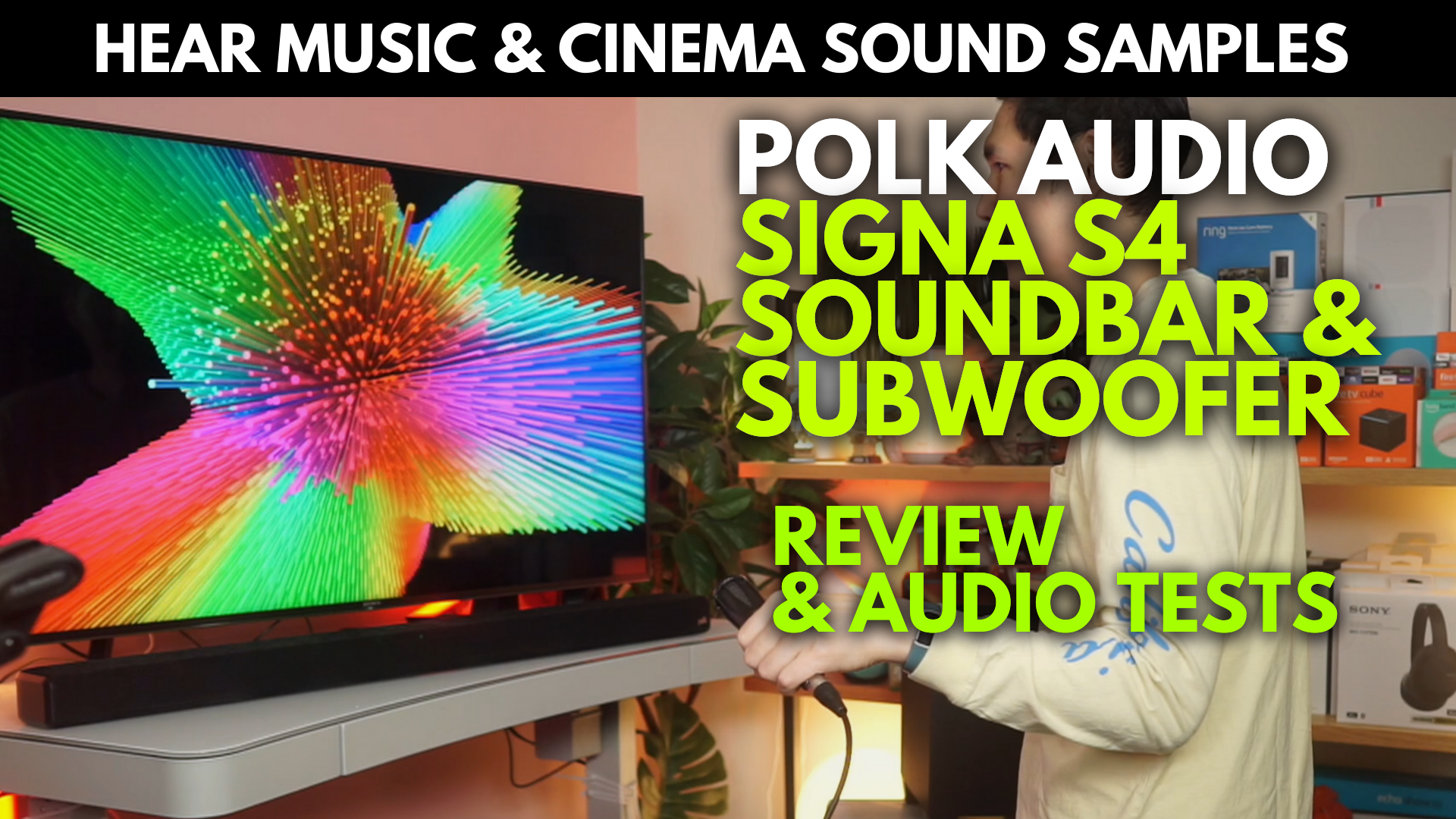 Watch POLK AUDIO SIGNA S4 - Samples & Dolby Atmos Test // LISTEN