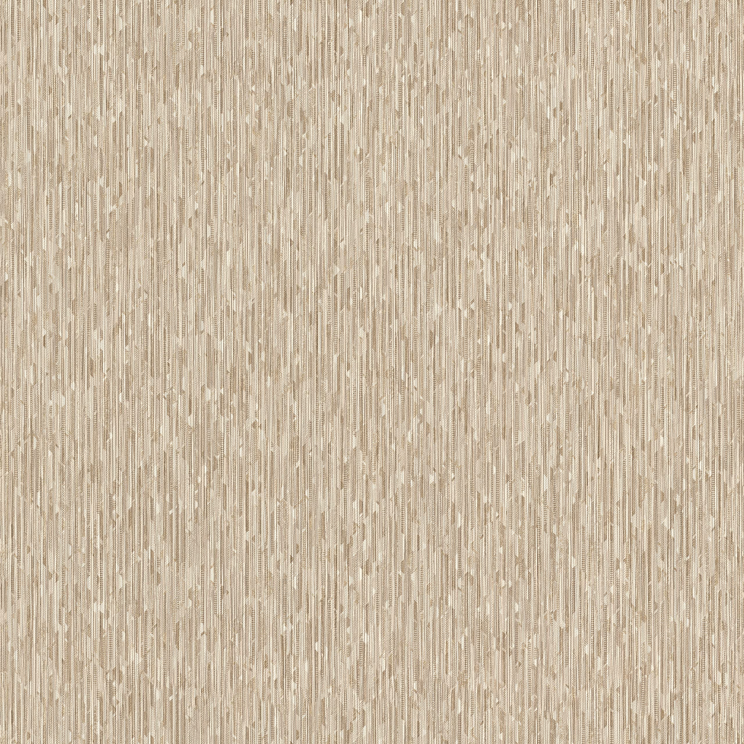 RaschWallpaper 844238 - Plain Non-Woven Wallpaper in Beige with Fine Triangles and Textile Structure from the Perfecto VI Collection - 10.05 m x 0.53 m (L x W)
