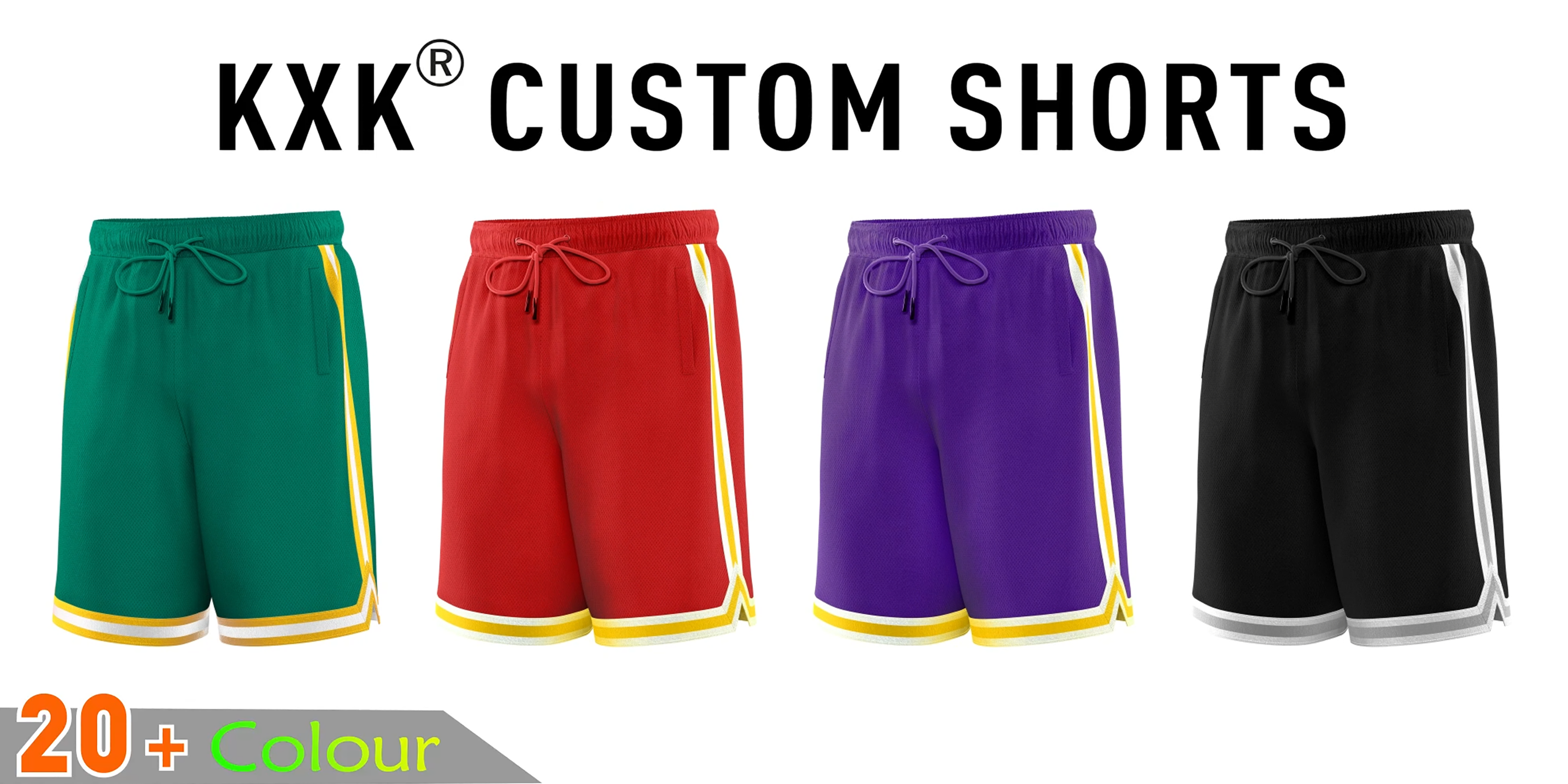 KXK Men's Mesh Basketball Shorts,Athletic Shorts Gym Running