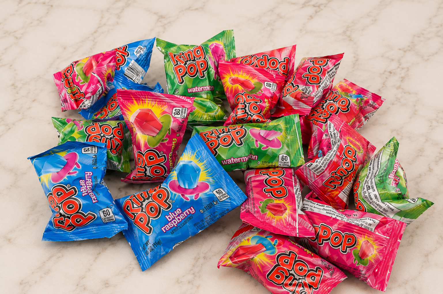 Watch Candy of ring-shaped flavors on Amazon Live