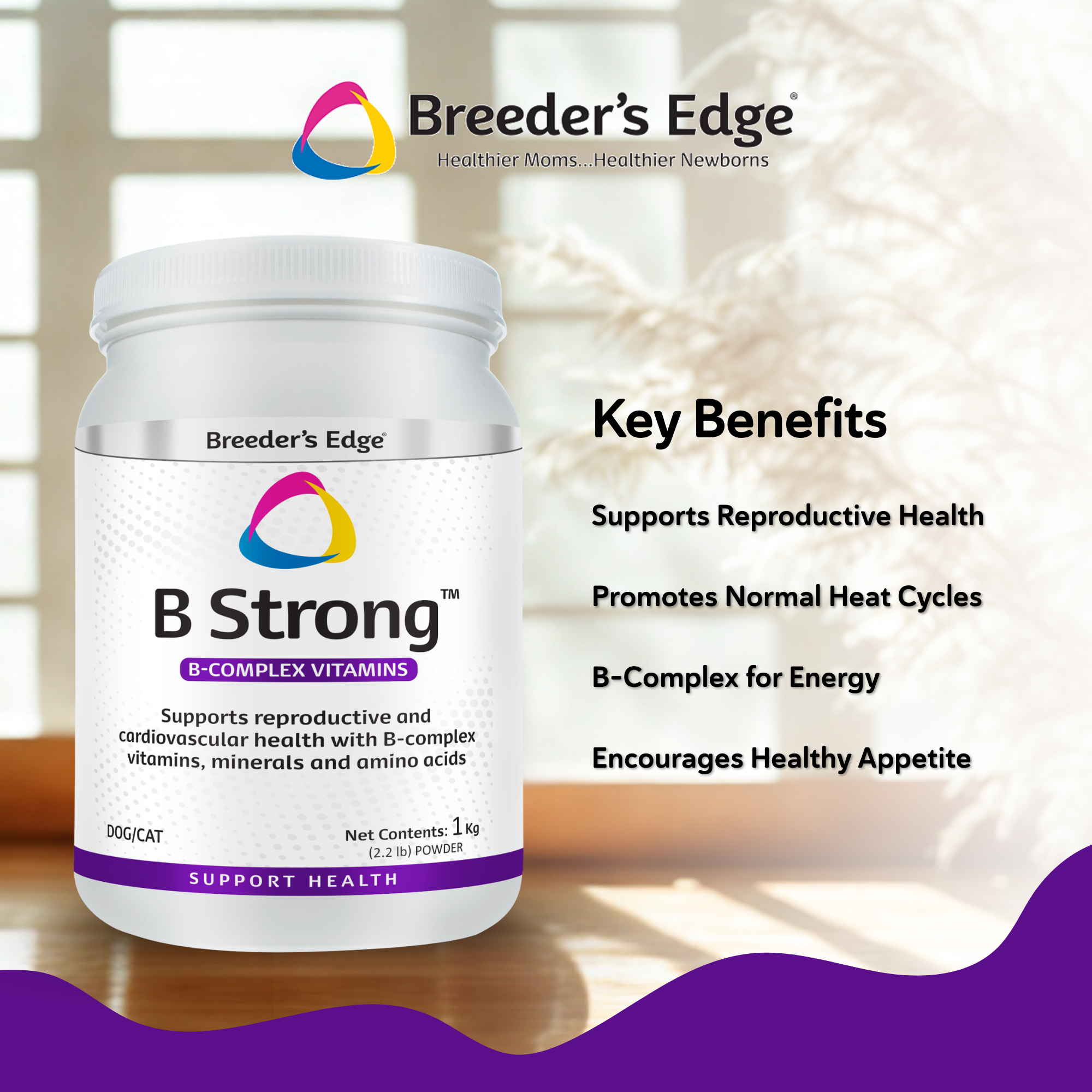Amazon.com: Breeder's Edge B Strong Powder, B-Complex Vitamin