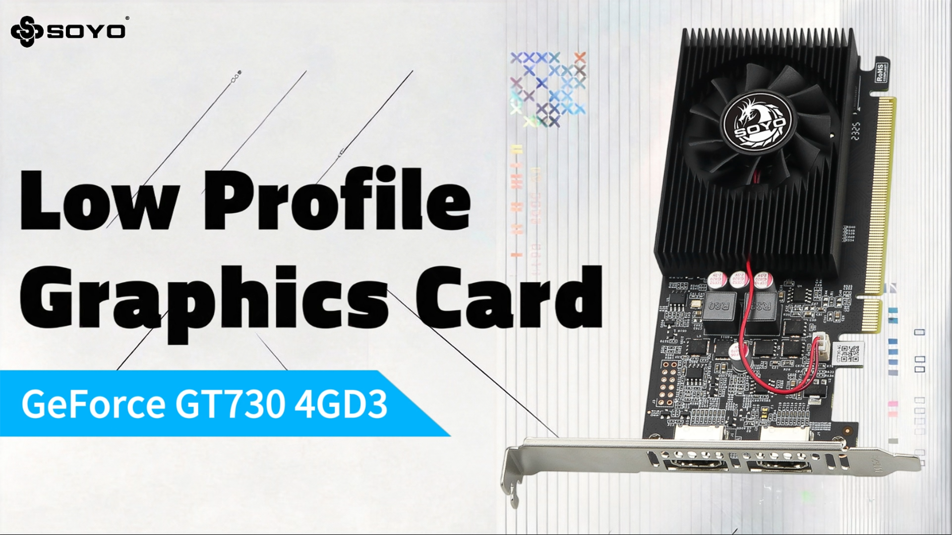 Amazon.com: SOYO GeForce GT 730 4GB DDR3 Low Profile Graphics Card