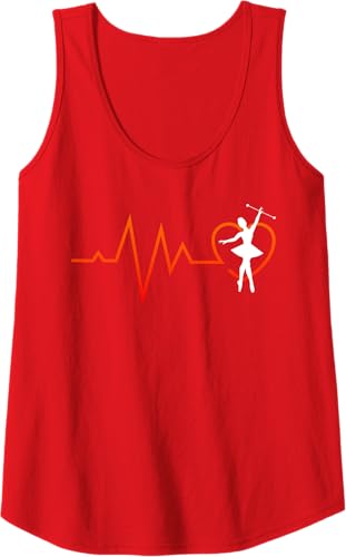 Miniatura 5 de Majorette Heartbeat Gymnastics Baton Twirling Tank Top