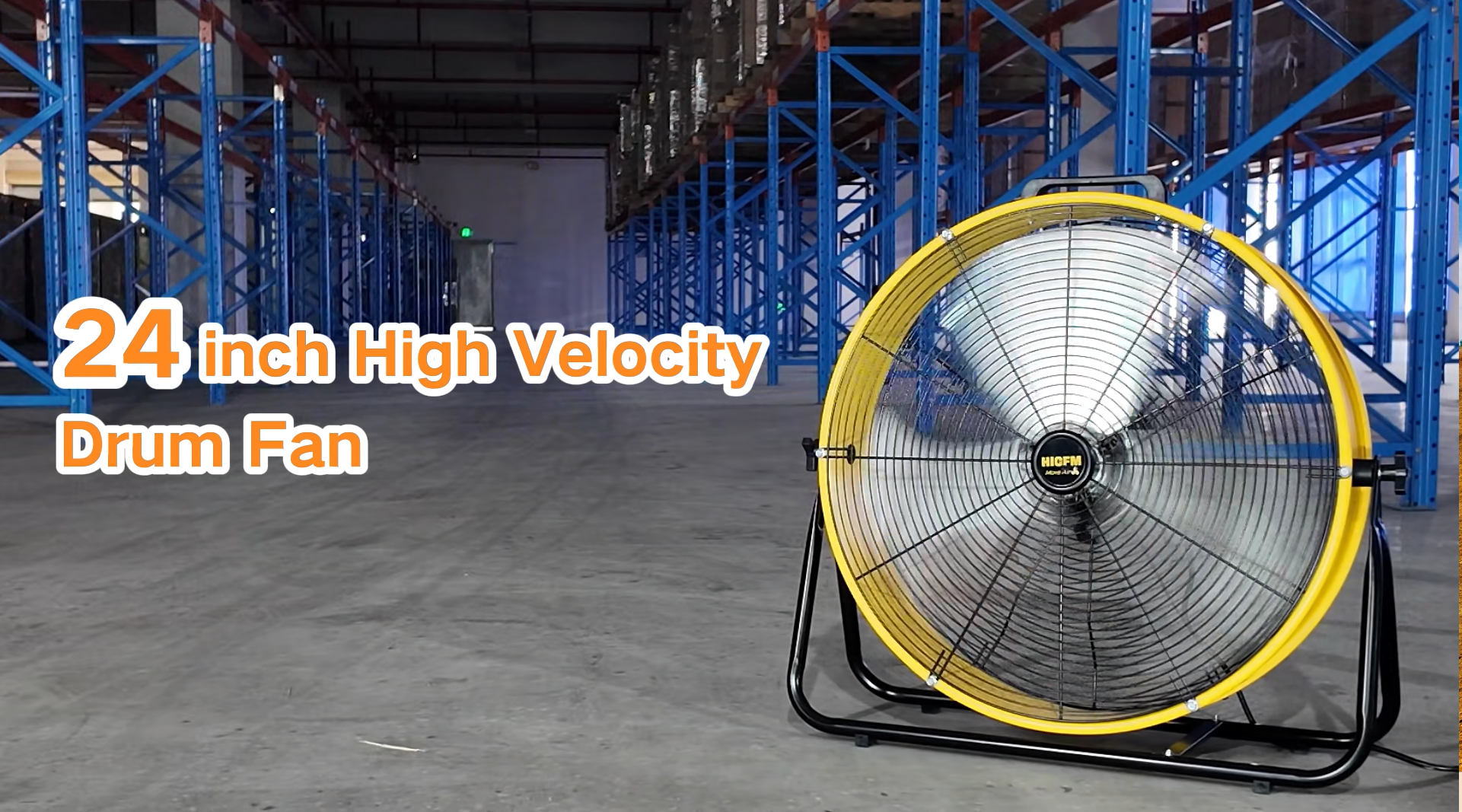 Amazon.com: HiCFM 8200 CFM 24 inch Portable High Velocity Drum Fan