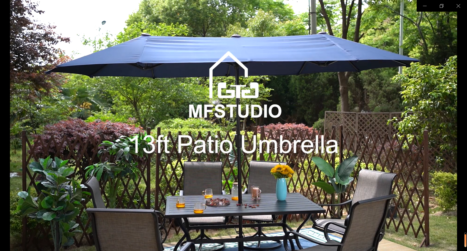 13 ft wide patio umbrella Giantex 13ft Large with Base Burgundy have for creating a comfortable outdoor space Ainfox 13ft Large Thatched Tiki