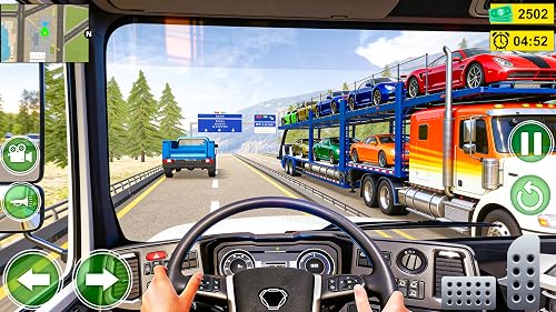 Trailer Truck: Car Transporter Simulator 3D – Truck Driving Game – vue 6