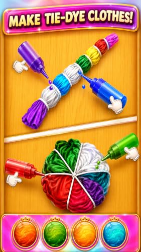 DIY T-Shirt Design Game: Tie Dye Fashion Art, Clothing Maker, Stylist & Outfit Makeover – vue 3