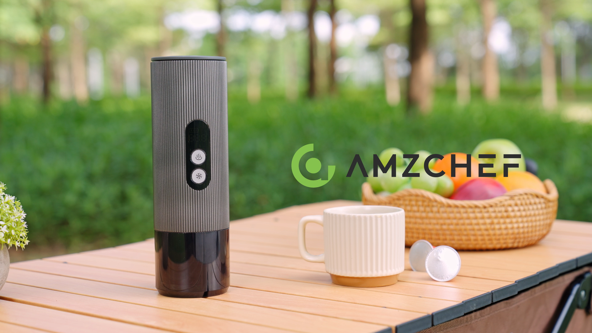Amazon.com: AMZCHEF Portable Coffee Maker Rechargeable w/ 9000mAh