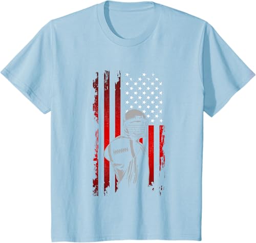 Miniatura 47 de American Football T-Shirt Black,Navy Blue,Asphalt Grey,Baby Blue,Grass Green,Dark Green,Brown,Olive Green,Lemon Yellow,Dark Heather Grey,Heather