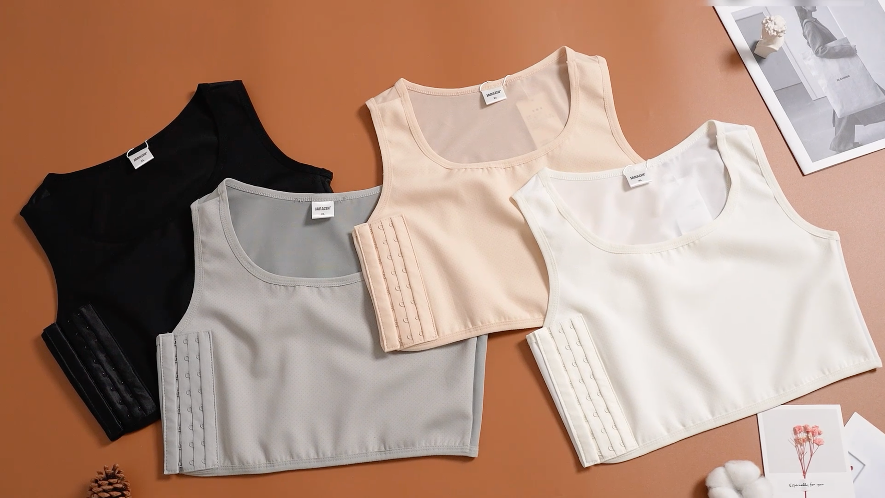 JARAZIN Chest Binder for Women Transgender Tomboy FTM Binder Trans