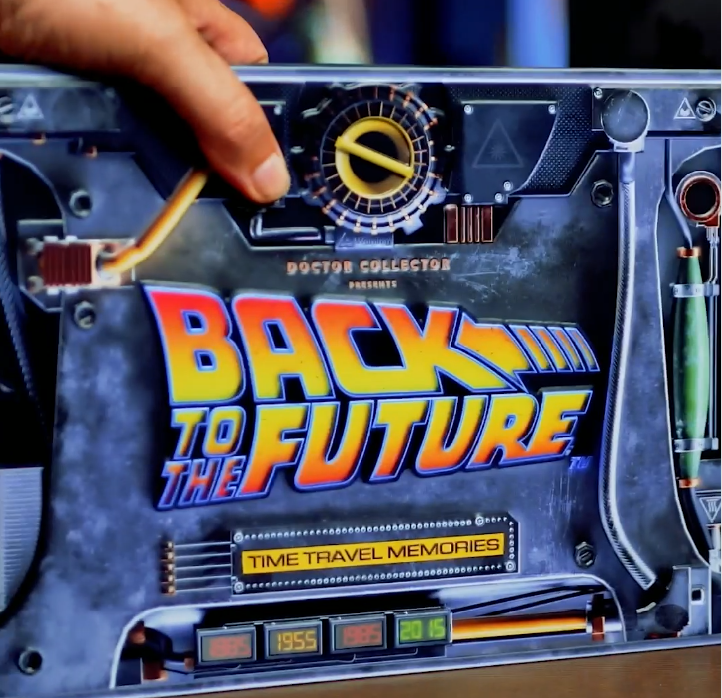 BACK TO THE FUTURE  ZURÜCK IN DIE ZUKUNFT  TIME TRAVEL MEMORIES KIT Plutonium Edition