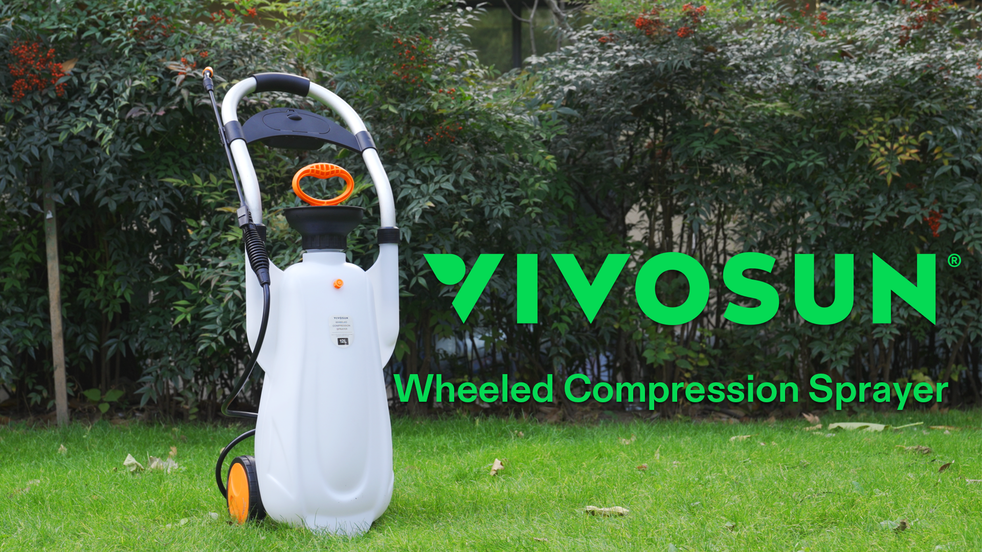 Amazon.com : VIVOSUN 3.2 Gallon Lawn and Garden Wheeled Pump