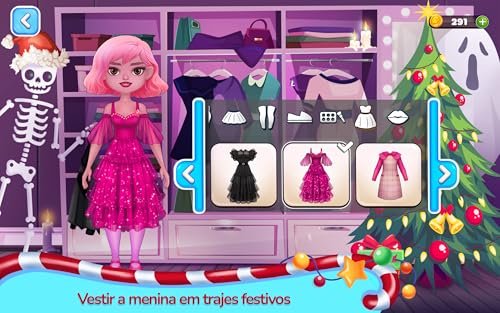 Jogos De Design De Casa De Natal - Monster Girl