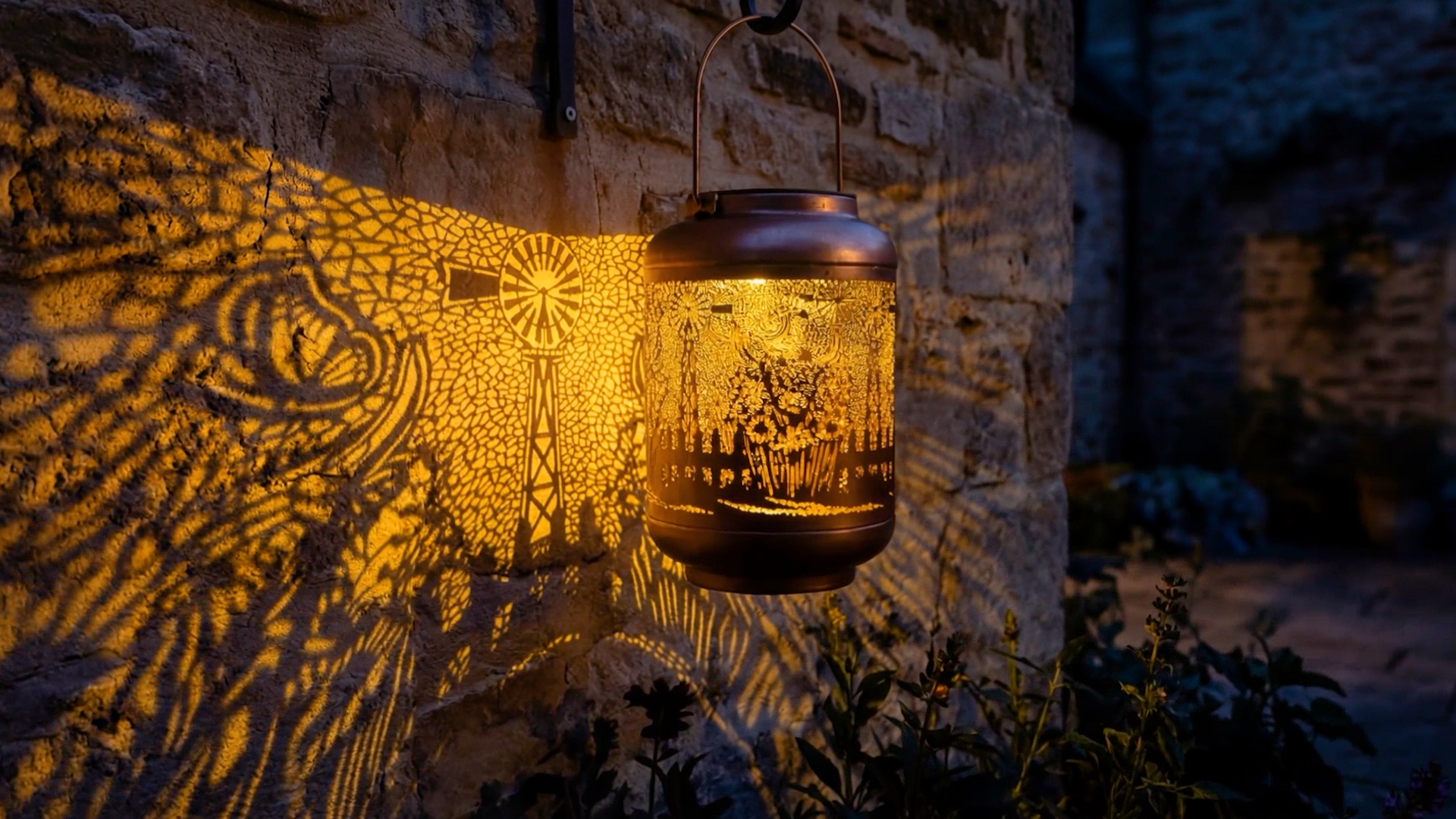 Amazon.com: Flutesan Moose Solar Lantern Outdoor Waterproof
